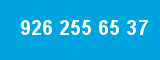 926 255 65 37 926 255 65 37